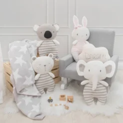Living Textiles Baby Stuffed Animal - Eli Elephant -Cheap Toy Store GUEST fa79c4a2 eaee 481b 90c2 e0100d949cc3