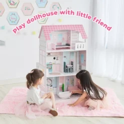 Teamson Kids 'Wonderland' Children's 2 In 1 Doll House & Play Kitchen TD-12515P 14 Teamson Kids 'Wonderland' Children's 2 In 1 Doll House & Play Kitchen TD-12515P -Cheap Toy Store GUEST fe3a37f1 2d00 4e57 a0dc f4bb8c22d866