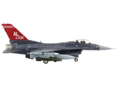 General Dynamics F-16C Fighting Falcon Fighter Aircraft "Air Power Series" 1/72 Diecast Model By Hobby Master
